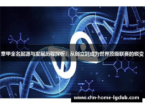 意甲全名起源与发展历程探析:从创立到成为世界顶级联赛的蜕变 意甲全名起源与发展历程探析:从创立到成为世界顶级联赛的蜕变