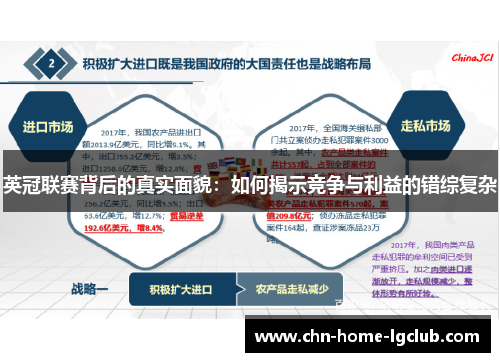 英冠联赛背后的真实面貌：如何揭示竞争与利益的错综复杂